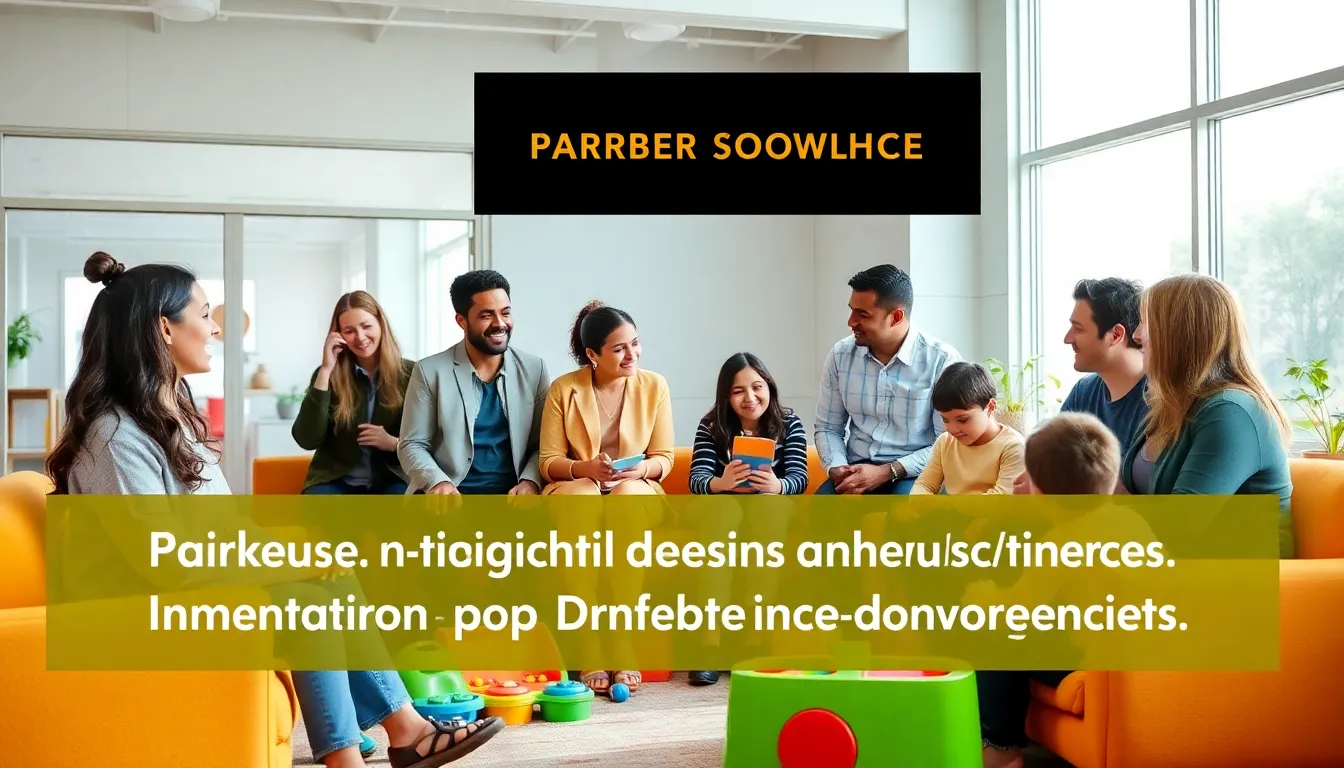 diverse parents discussing new parenting styles in a cozy setting.